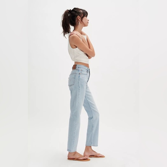 NWT Levi’s | Women’s Light Blue Denim Classic Original 501 Buttonfly Jeans sz 30 - Picture 1 of 16